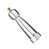 Pepper Grinder Acrylic Ceramic Round Head Multifunctional Pepper Mill Shaker