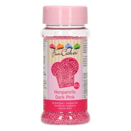 FunCakes Nonpareiles Dark Pink, 0, 2, 100