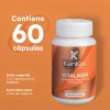 Alga Espirulina Maca Cúrcuma Vitaliken Kenkoi 1 Mes Sin Sabor