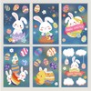 Easter Decorations Window Clings - 9 Sheets of Easter Window