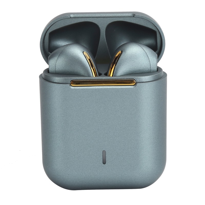J18 True Wireless Bluetooth Earphones Stereo Headset Handsfree Waterproof EarbudsGreen
