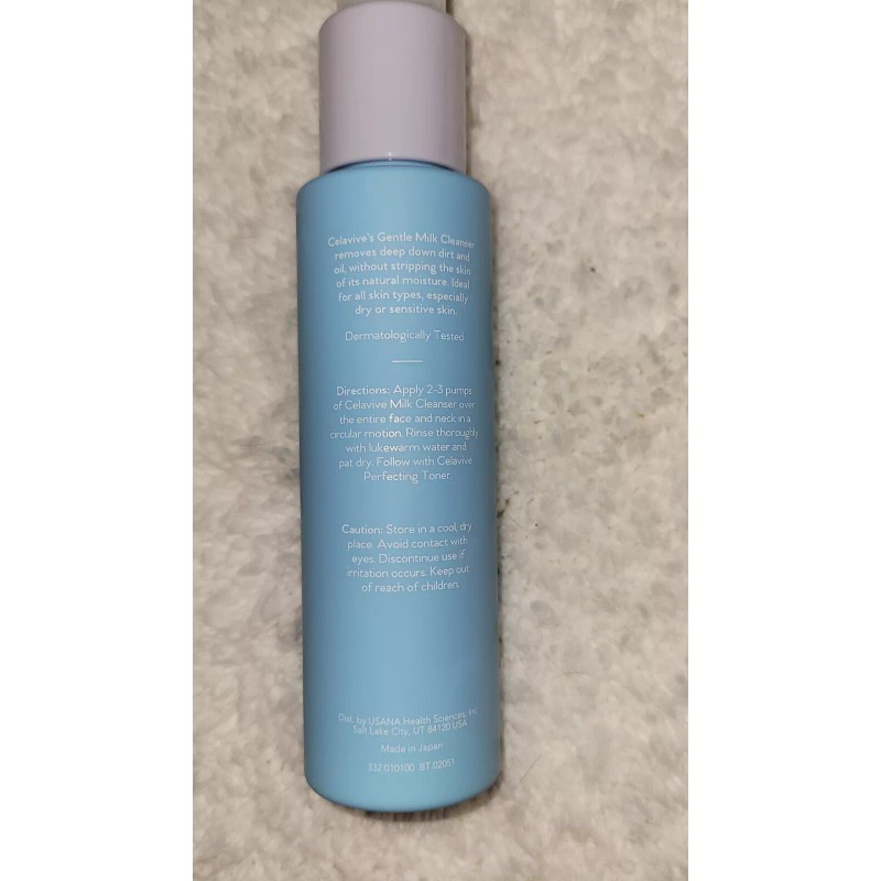 USANA Celavive Gentle Milk Cleanser Moisturizer Soap Rich Hydration 4.0