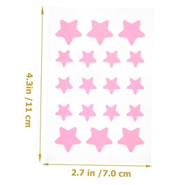 Beavorty 3sets Pimple Patches Hydrocolloid Acne Tape Facial Remover Stickers 4sheets*3