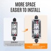 Pjerjzn Solar Panel Disconnect Switch 1000V DC/AC 25A PV Disconnect