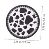 ABOOFAN 2pcs Cow Print Car Cup Coasters Non Slip Mats