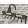 Cozzini Laser cut Stainless steel Smokehouse Bacon hangers 9-inch, 8