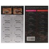 S.A.V.I 32 Styles 4 Sheets Eye Makeup Quick Eyeliner Eye-shadow