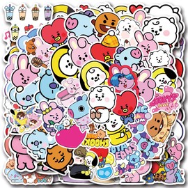 BTS Graffiti Stickers, Doyomtoy Pack of 105 Stickers Waterproof Stickers Birthday DIY for Boys Girls Guitar Luggage Car Laptop Phone Sticker
