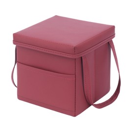 Trash Can for Car, Foldable Convenient Trash Can, Portable Garbage Cans Trash Bag with Side Storage Bag for Car Auto Vehicles