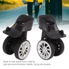 Alvinlite Pack of 2 Universal Luggage Wheel Replacement Suitcase Roll