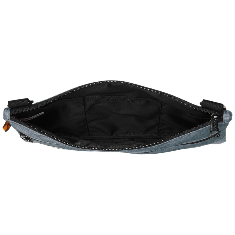 Kelti Vintage Flat POUCH SM Shoulder Bag, Graphite