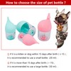 Puppy Bottles for Nursing，Kitten Bottles for Nursing，Pet Feeding Bottle，(Cyan- 20ml)