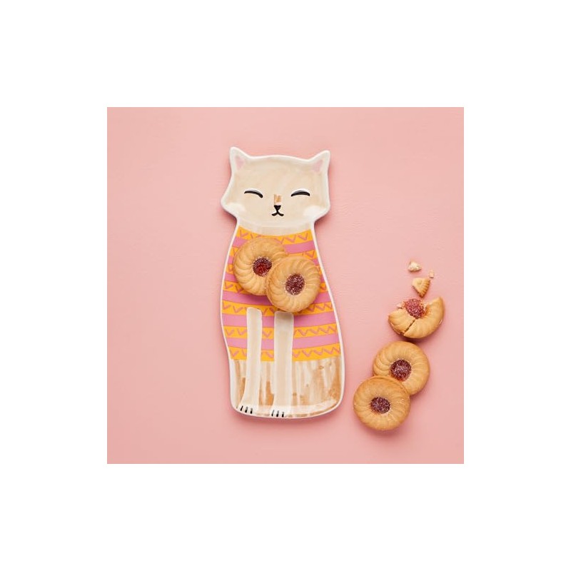 Jubilee Feline Fine Cat Shaped Dish