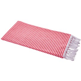 Carenesse Hamam Fouta Beach Towel Pestemal Towel Wave Waves Dots Design | Grey 90x175 cm, Soft and Gentle | Super Absorbent Quick Drying Towels 1 | Pure Luxury Turkish Cotton Pestemal Hamam Towel | 2 Different Sides Jacquard Weave