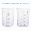 Oungy 100PCS Plastic Mixing Cups for Epoxy Resin 600ml (20oz)