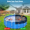 24 FT Pool Leaf Net Cover for Above Ground Pools,