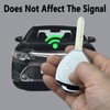 Yuebutor Key Fob Cover Case Compatible with Toyota Camry RAV4