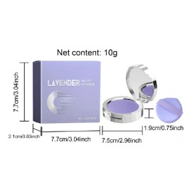 Polvo Mate Lavender Chillab, Polvo Candy Bella, 2 Unidades