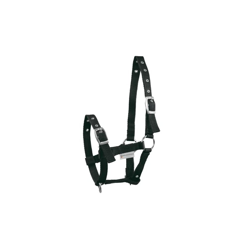 Fohlenhalfter Triple, schwarz