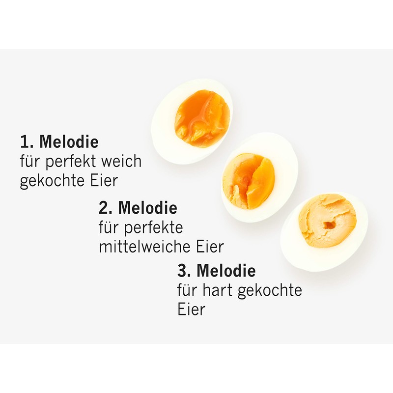 PiepEi France - Singende Eieruhr zum Mitkochen - Eierkocher für