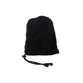 AIMBEAR Sombrero de Piel Color Negro con Malla | Plegable, Transpirable y Resistente al Sol | Estilo Vaquero para Camping, Pesca, Senderismo y Viajes | Talla Única