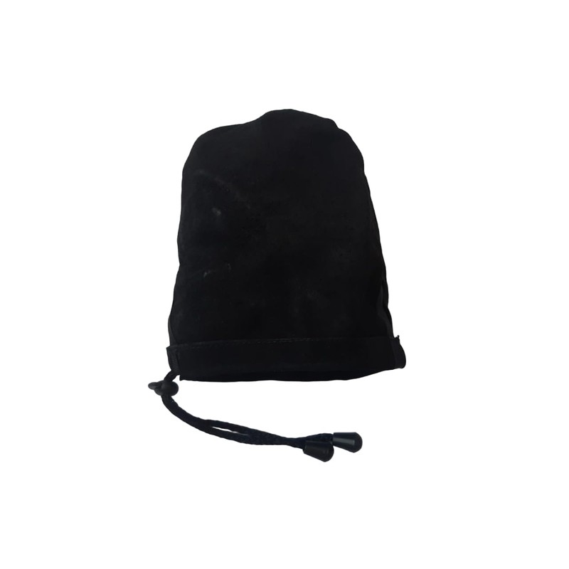 AIMBEAR Sombrero de Piel Color Negro con Malla | Plegable,