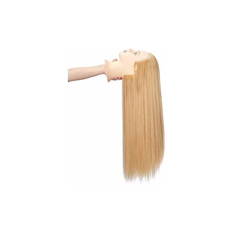QNI-LMB Cabeza De Maniquí Golden Hair - Estilistas Cabezote Peinar