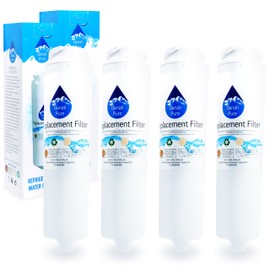 4-Pack Replacement for General Electric GSWF Refrigerator Water Filter - Compatible with General Electric GSWF Fridge Water Filter Cartridge