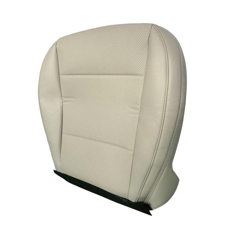 moseiny Driver Side Bottom Replacement Leather Seat Cover Compatible with