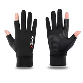 FGSS Men Women Fishing Sun Gloves - Summer UPF 50+ UV Protection Driving Gloves for Cyling Running Kayaking Rowing
