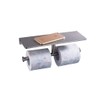 Sanliv Toilet Paper Holder,Brushed Nickel Double Toilet Paper Roll Holder