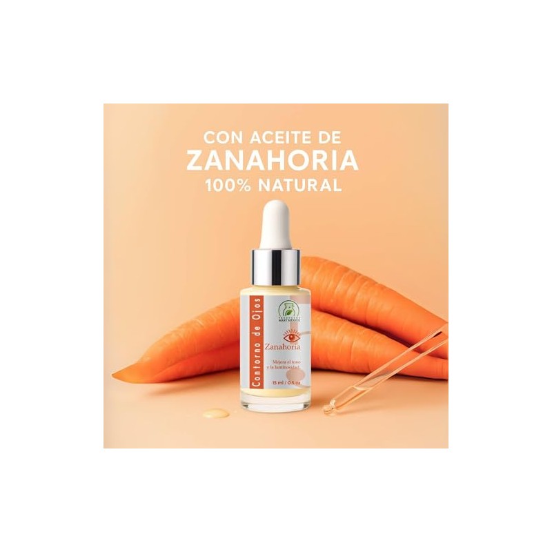 Contorno De Ojos Zanahoria Renovador 15ml Productos Mart Mexico