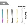 NILLOS Mini Fruit Forks, 5 PCS Stainless Steel Fruit Fork