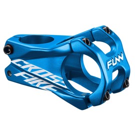 Fann Crossfire Stem, Clamp Diameter: 31.8mm, Suitable for Bicycle, Mountain Bike, Durable, Lightweight (Length: 50mm, Blue)
