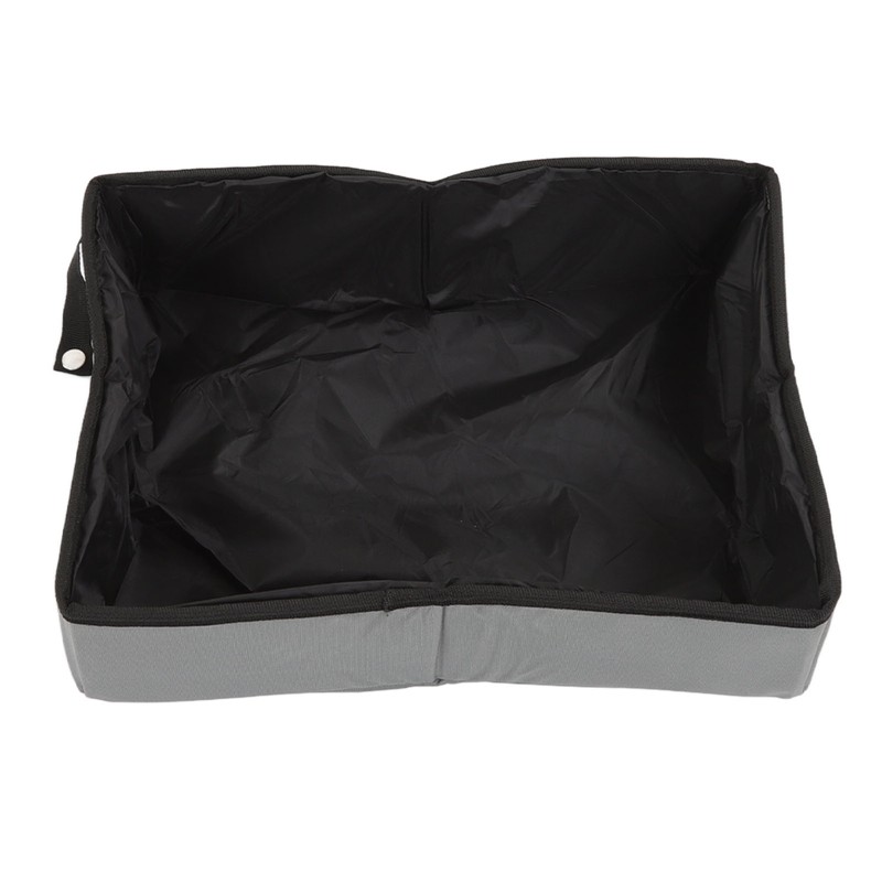 Collapsible Cat Litter Box Cloth Waterproof Outdoor Portable Cat Litter