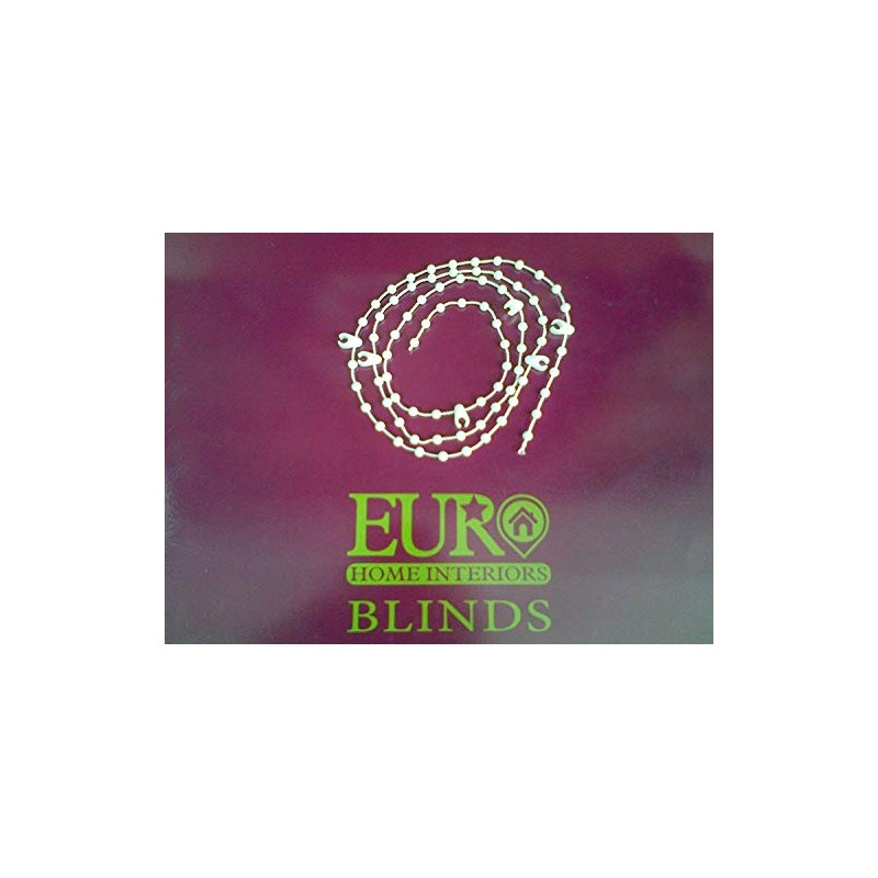 Blindspares White Bottom Chain for 127mm/5" Vertical Blinds - 100