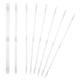 PATIKIL 4x285mm Thermal Binding Strip 20PCS Glue Strip Tape Hot Melt Glue with Mesh Lining Book Repair Album Photo File Craft A4 Letter Size White