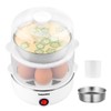2-tier Egg Cooker Large 14 Eggs Capacity, Tomorotec Electric Rapid