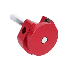 2-Inch Plastic Pipe Reamer, 2 Carbide Square Blades, PVC Pipe Reamer for PVC, CPVC or ABS Pipes, for Drains, Water Pipes, Ventilation Pipes (Red, 2")