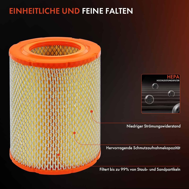 Frankberg Air Filter Engine Air Filter Diesel Compatible with A6