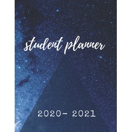 student planner 2020-2021: Fully Customizable Planner, Organizer, and Record Keeper for Homeschool ... and journal your best memories for the year with 110 pages.