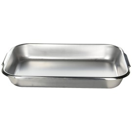 Vollrath 61230 3.5 Qt Bake and Roast Pan, Stainless Steel, 14-7/8 x 10-1/4 x 2-inch, Silver