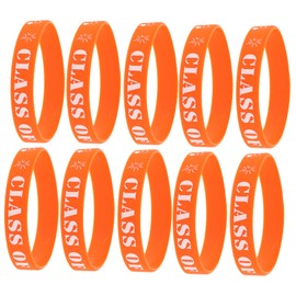 Operitacx 20 Stück 2025 Armbänder Für Mottopartys High-school-armbänder Graduierungsarmbänder Klasse Von 2025 Bands Abschlussarmband Inspirierendes Armband Abschluss Zubehör Kieselgel