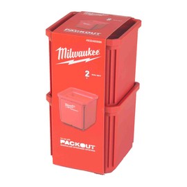 Milwaukee Packout Container 10 x 10 cm Pack of 2