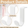 moonoom 4 Pack Heavy Duty Closet Rod Brackets for 1-Inch