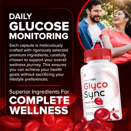 Glyco Sync (2 Pack) Glyco Sync Capsules – GlycoSync Sugar Optimizer Pills Advanced...