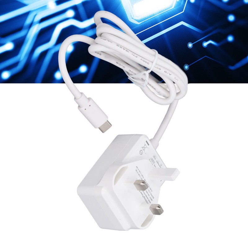 for Pi 5 Power Supply 5.1V 5A 27W PD USB