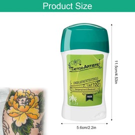 Tattoo Transfer Gel, Pack of 2 Tattoo Stencil Gel, Tattoo Skin Solution Gel, Tattoo Transfer Cream, Stencil Gel for Transfer Stencils Stuff and Tattoo Stencil, Tattoo Transfer Soap Professional
