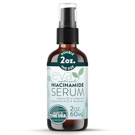 Vitamin B3 5 Niacinamide Serum by Eva Naturals (2 oz) - Niacinamide Benefits Skin with Incredible Anti-Aging and Reduces Appearance of Wrinkles, Acne 