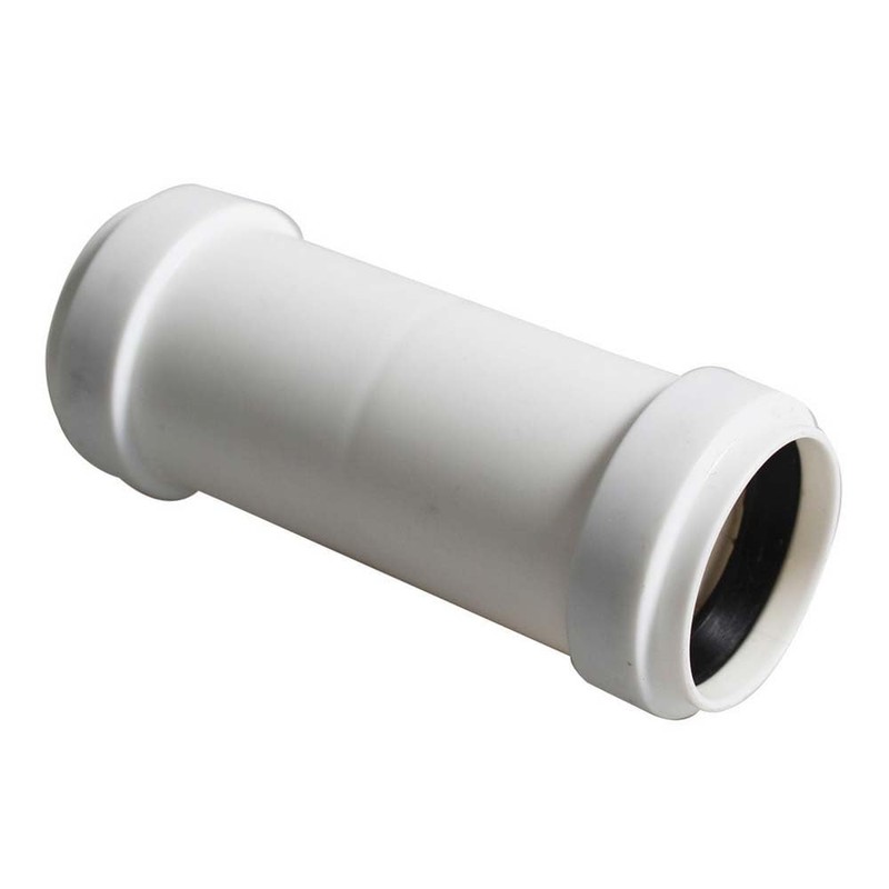 32mm Pipe Connector Straight PVC Pipe Adapter Bath Waste Pipe
